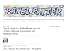 Tablet Screenshot of panelpatter.com